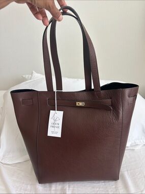 LILIUM FIRENZE MADE IN ITALY LARGE GENUINE LEATHER SUEDE HANDBAG PURSE NWT
